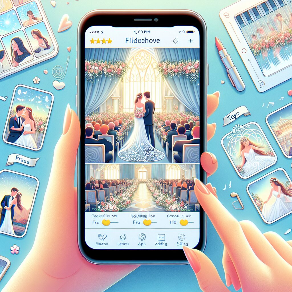 iPhone スライドショーアプリ
